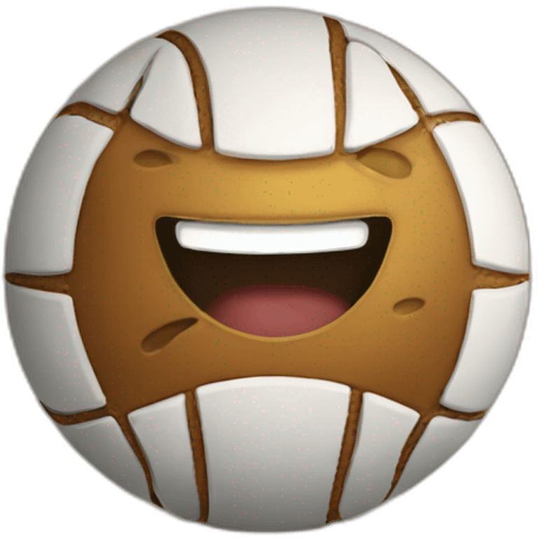 Emoji with ball emoji