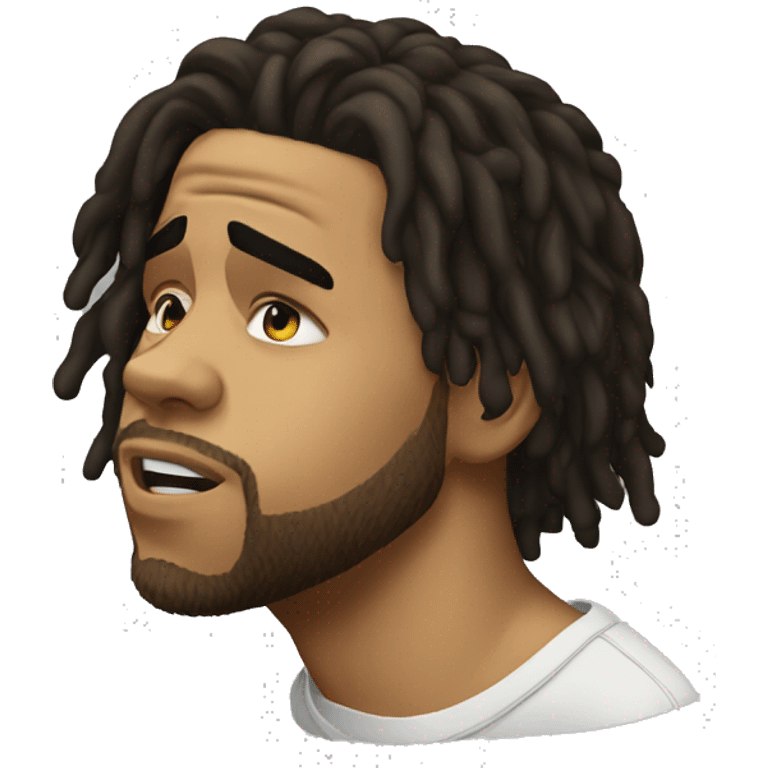 j cole crying emoji