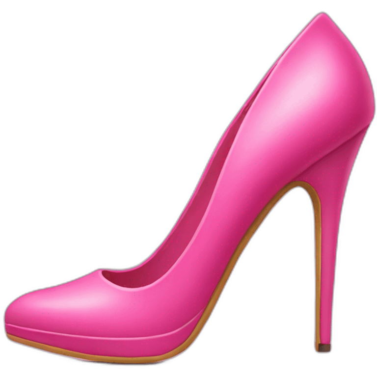 Pink High heels emoji