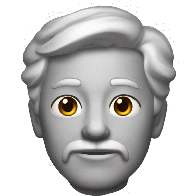 Черный лабрадор высовывает язык emoji