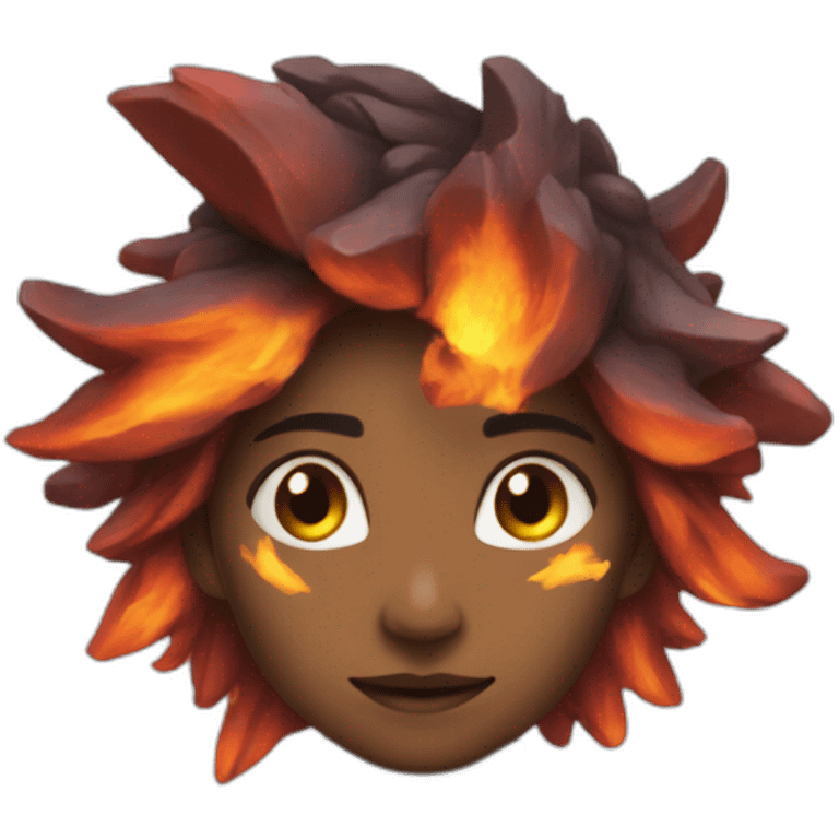  엠버Elemental Ember  emoji