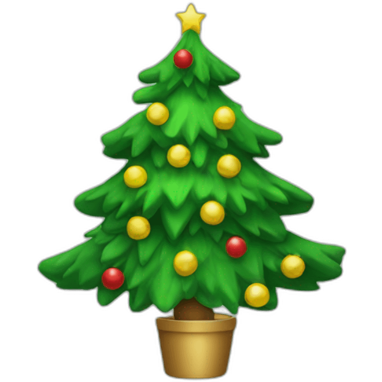 Christmas tree emoji