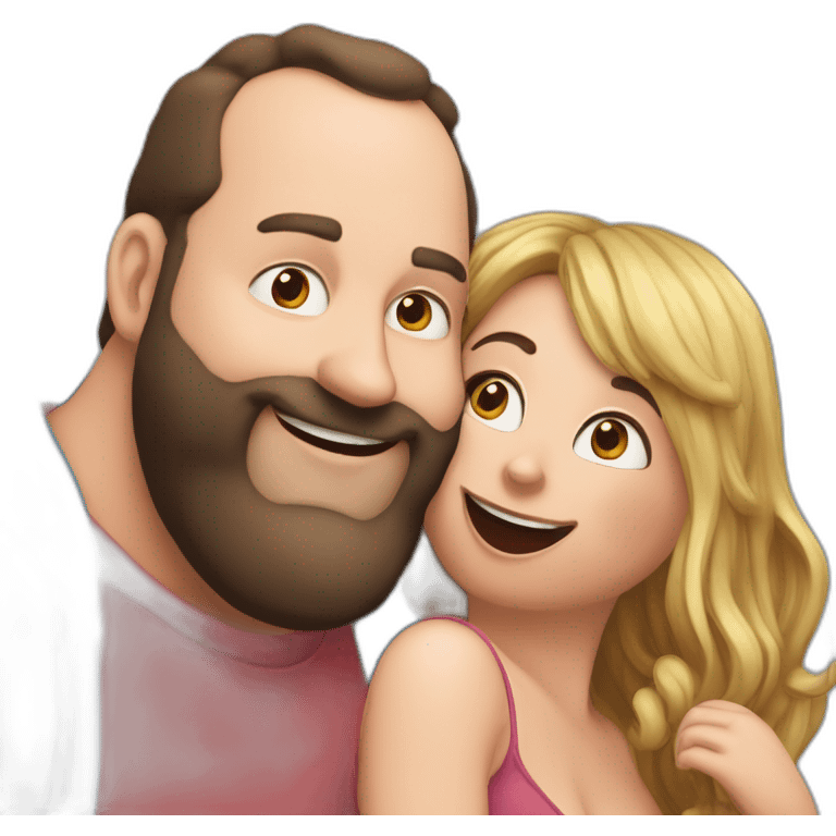 tom segura kissing bert kreischer emoji