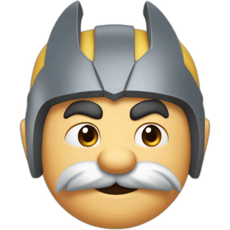 Asterix and Obelix and Batman emoji