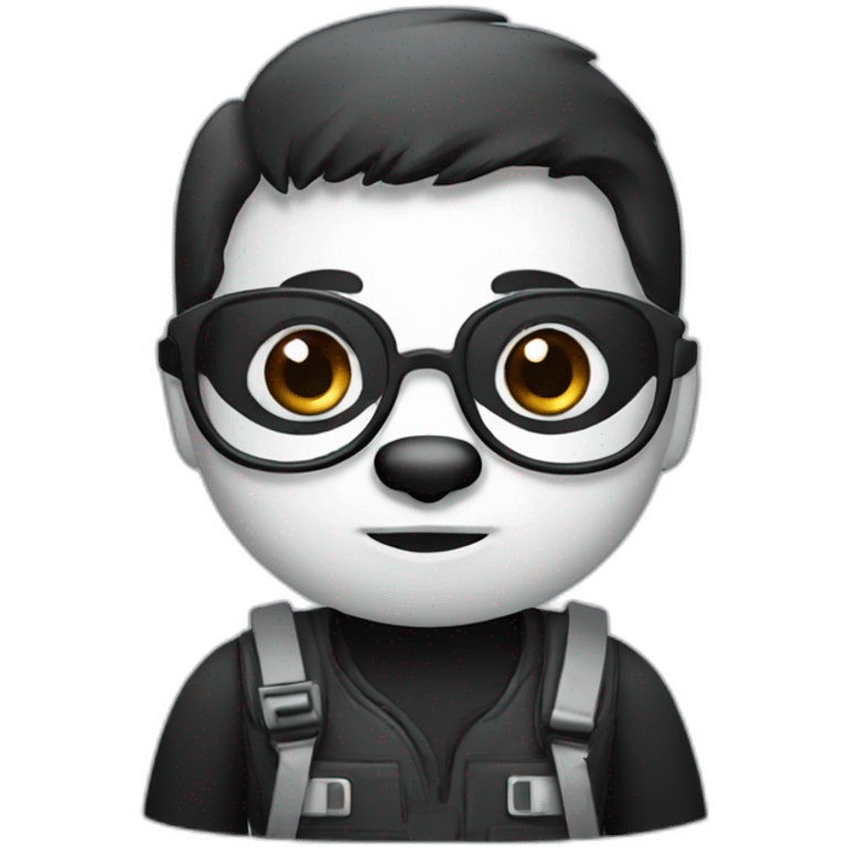 a panda software engineer emoji