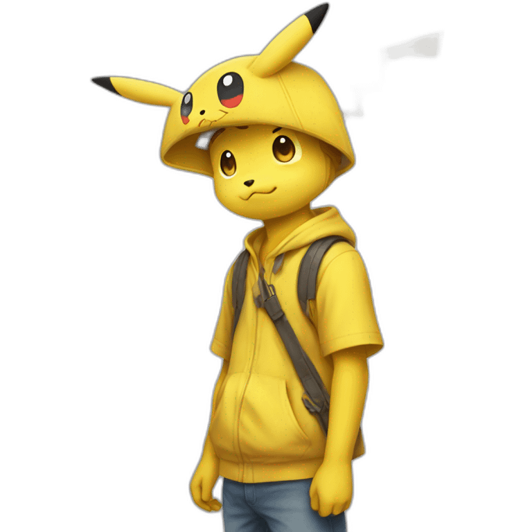 Pikachu giga Chad  emoji