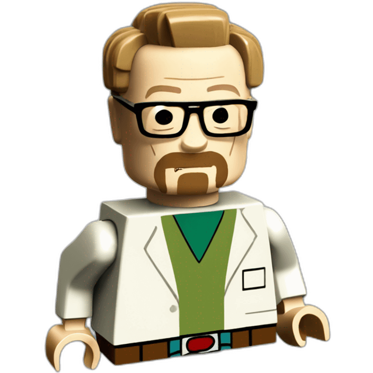 Walter white in lego emoji