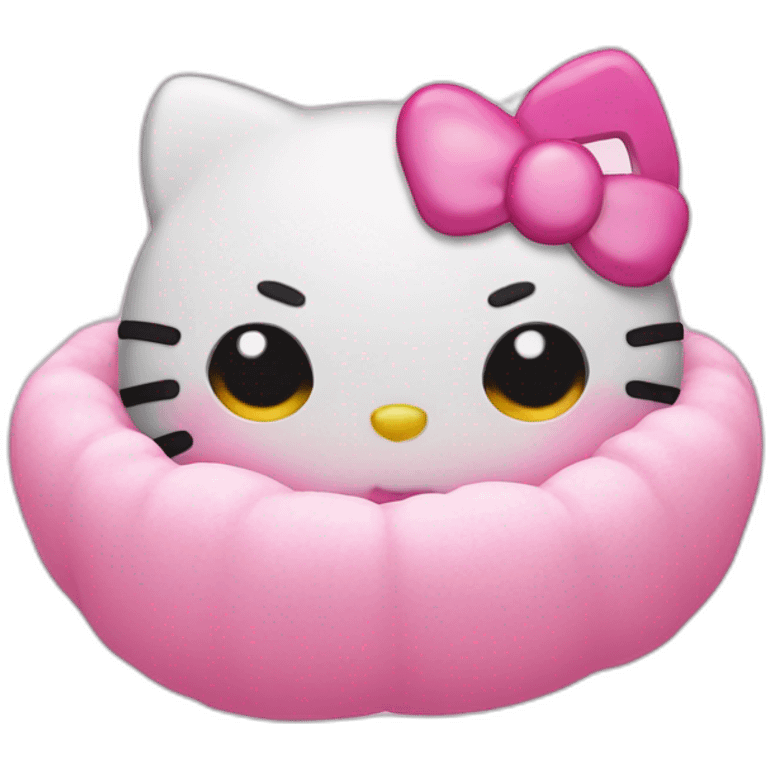 Hello Kitty whit emoji