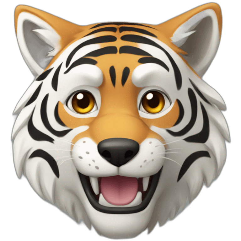 Tigre loup emoji