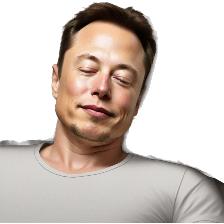 Elon musk sleep emoji