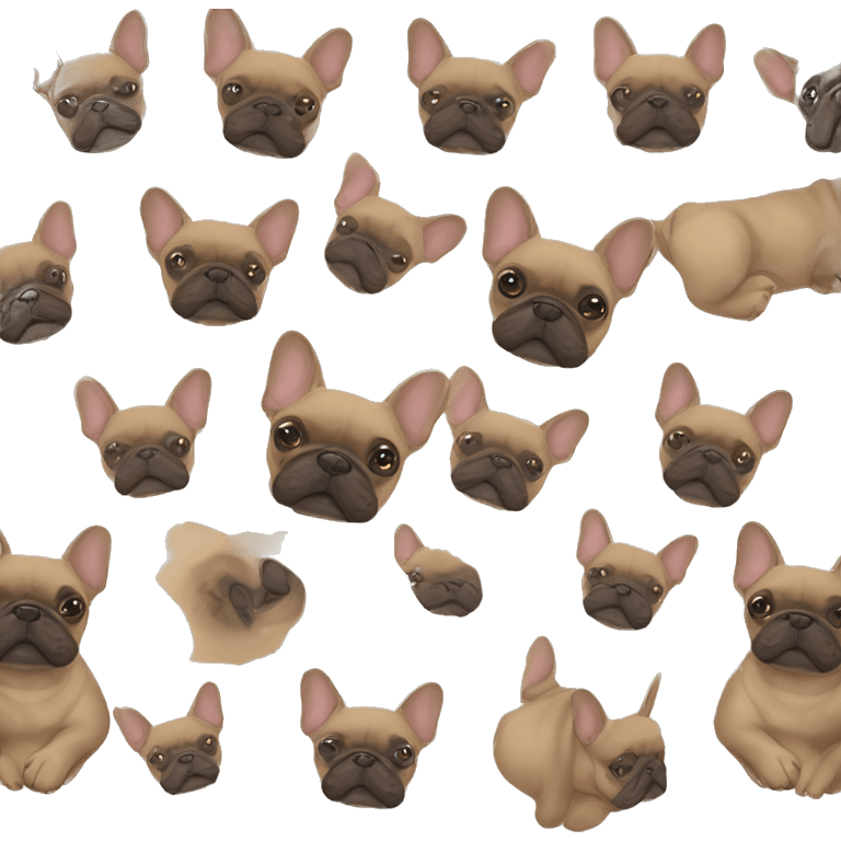 fawn french bulldog emoji