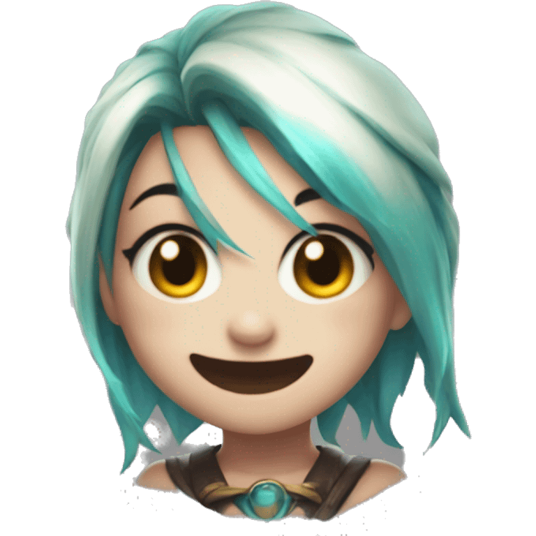 Jinx from league of legends  emoji