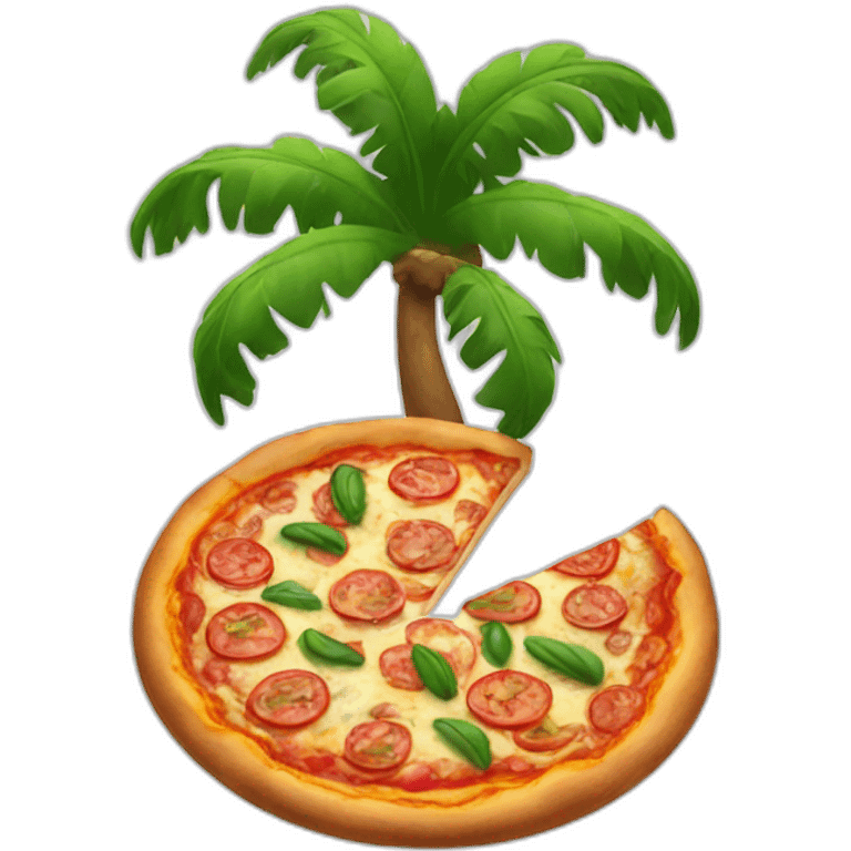 Island Pizza emoji