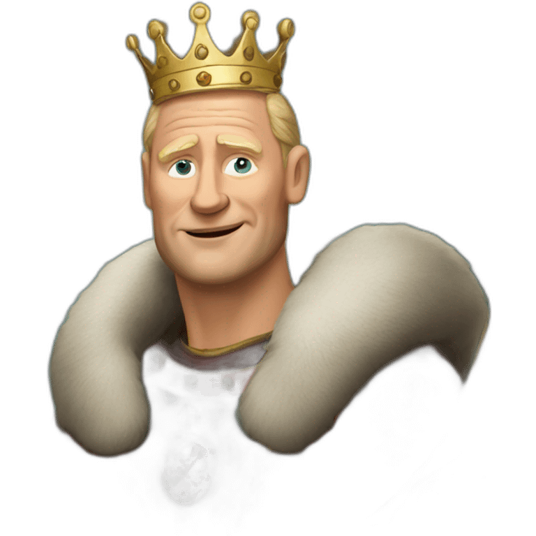 King Harald of Norway emoji