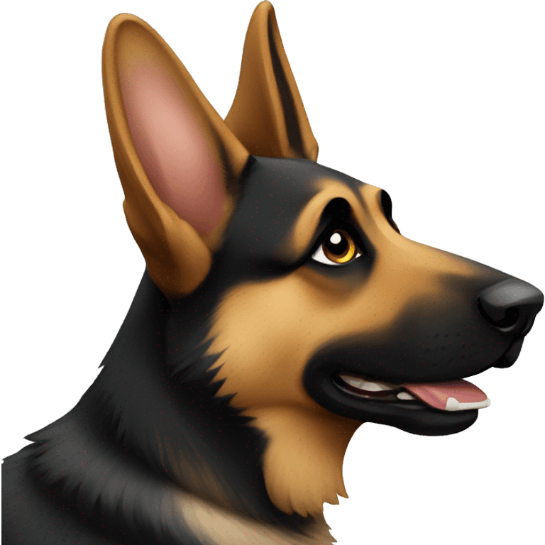 German shepherd  emoji