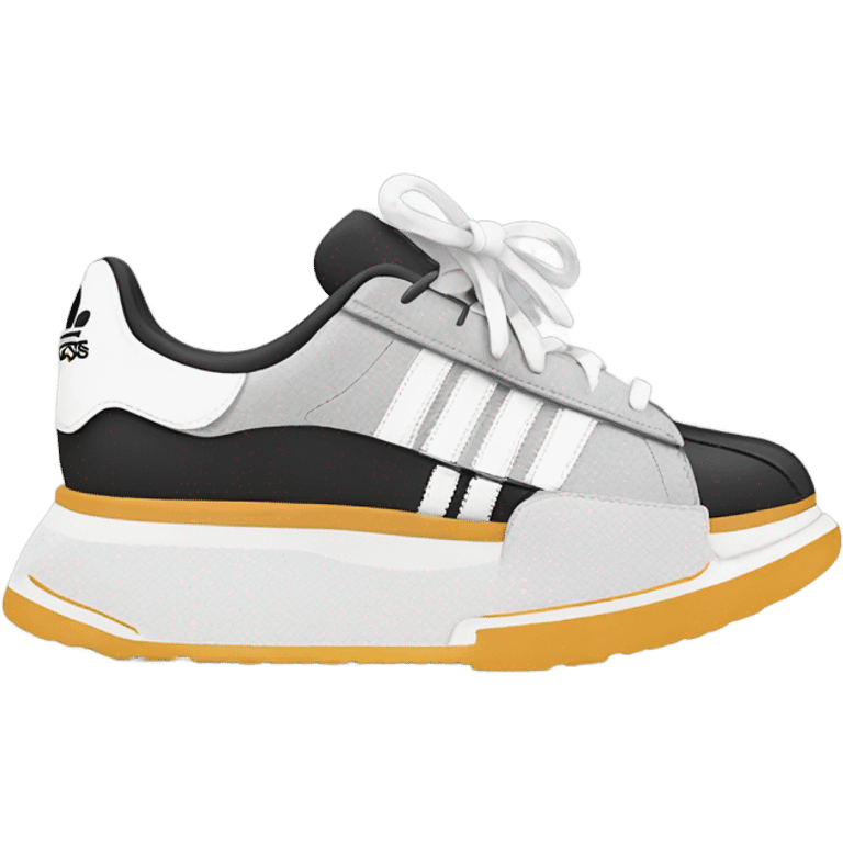 platform adidas sneakers emoji