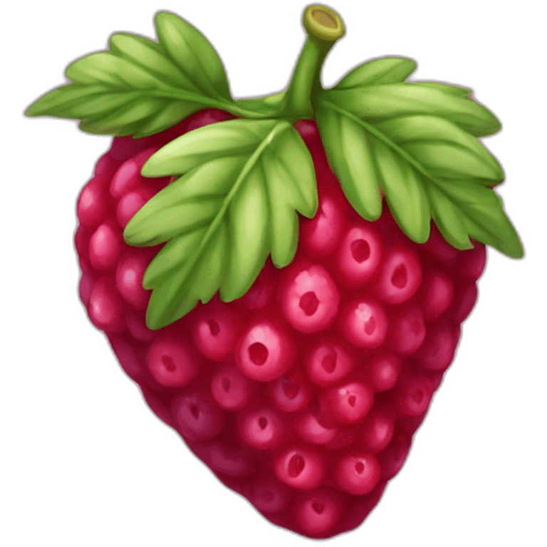 Fraise framboise myrtille emoji