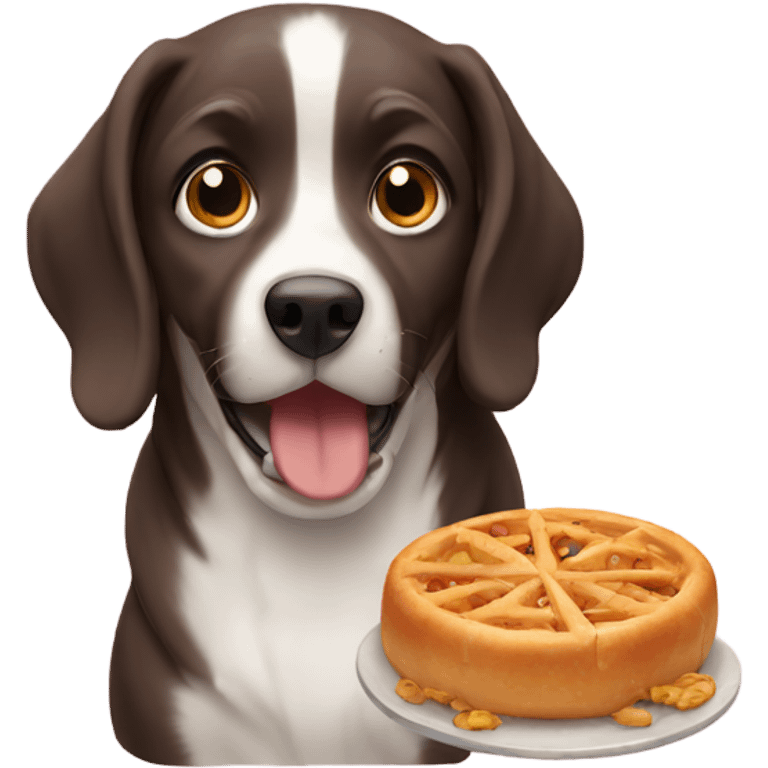 Hungry dog emoji