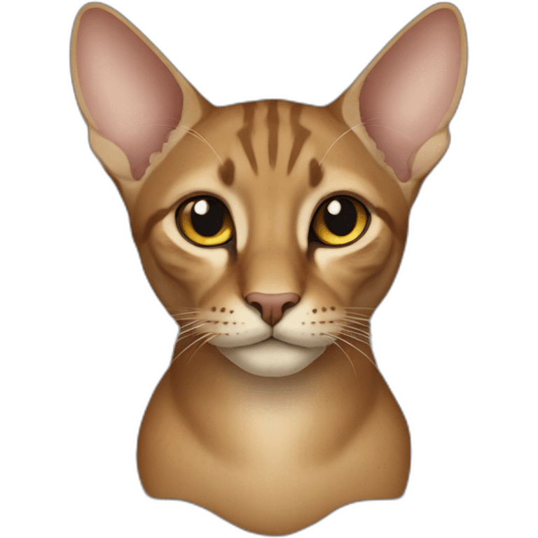 CatabyssinianOne eared emoji