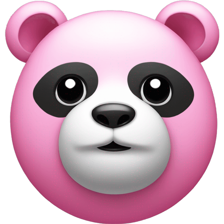 Pink panda  emoji