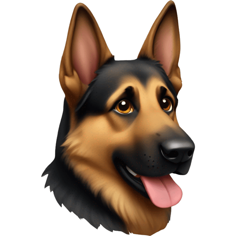 German shepherd dog  emoji