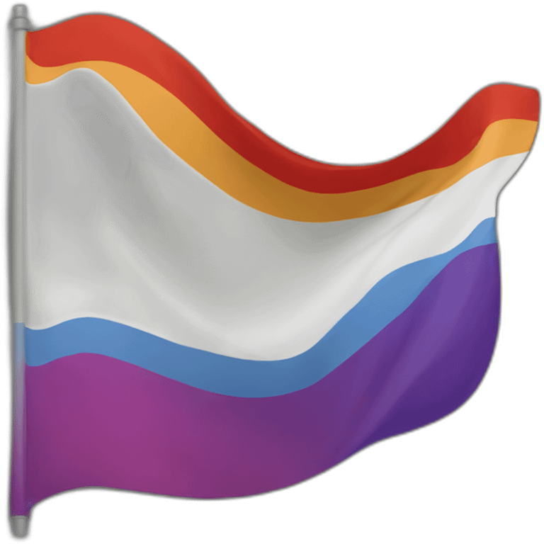 drapeau lesbienne emoji