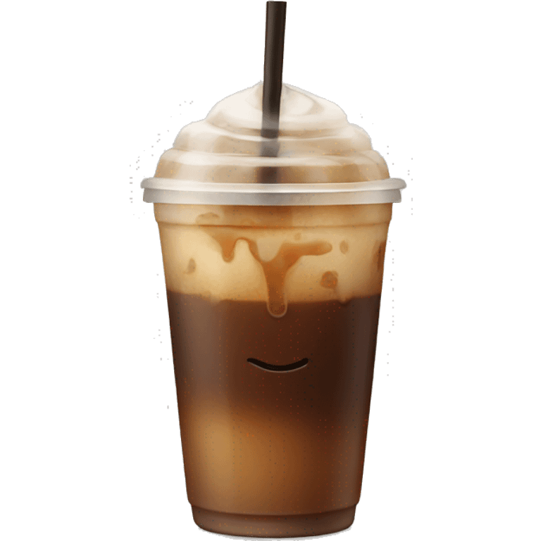 Iced coffee emoji