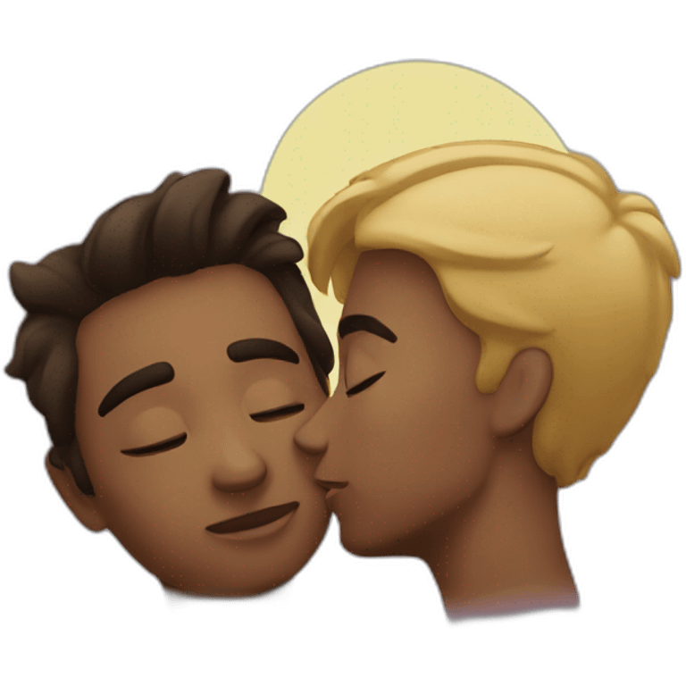 night-kiss emoji