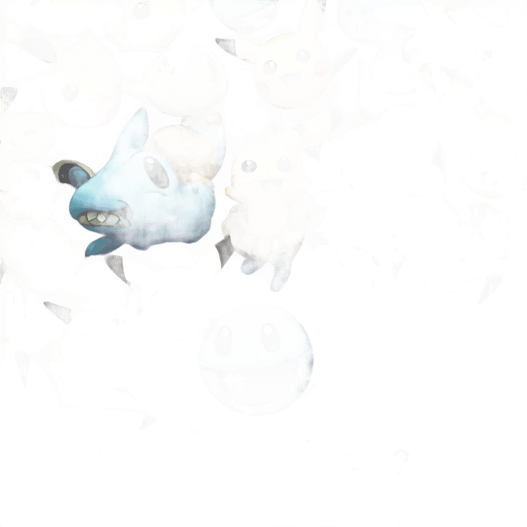 Happy Pokémon while everything around them is laca emoji