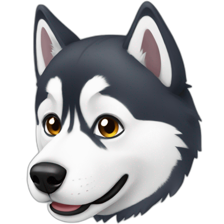 Husky emoji