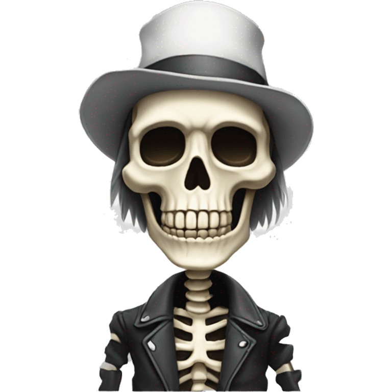 cool as hell skeleton emoji