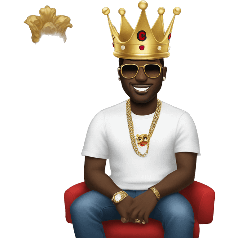 Gucci mane with crown emoji