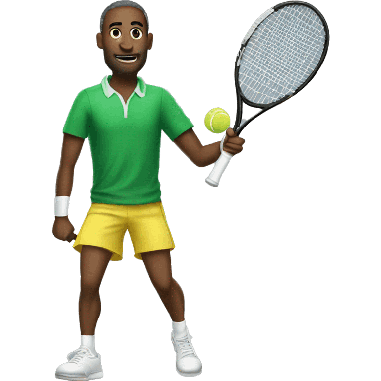 Lyndon as a tennis player emoji