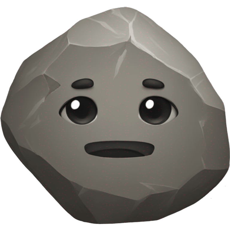 Rock emoji