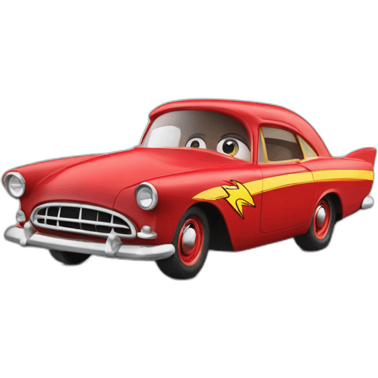 flash macqueen disney voiture rouge emoji