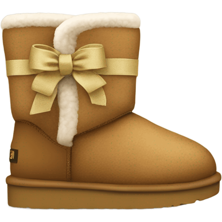 Uggs avec un ruban emoji