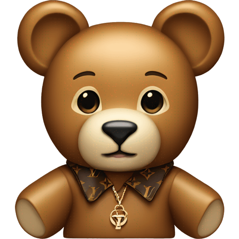 Louis Vuitton Teddy emoji