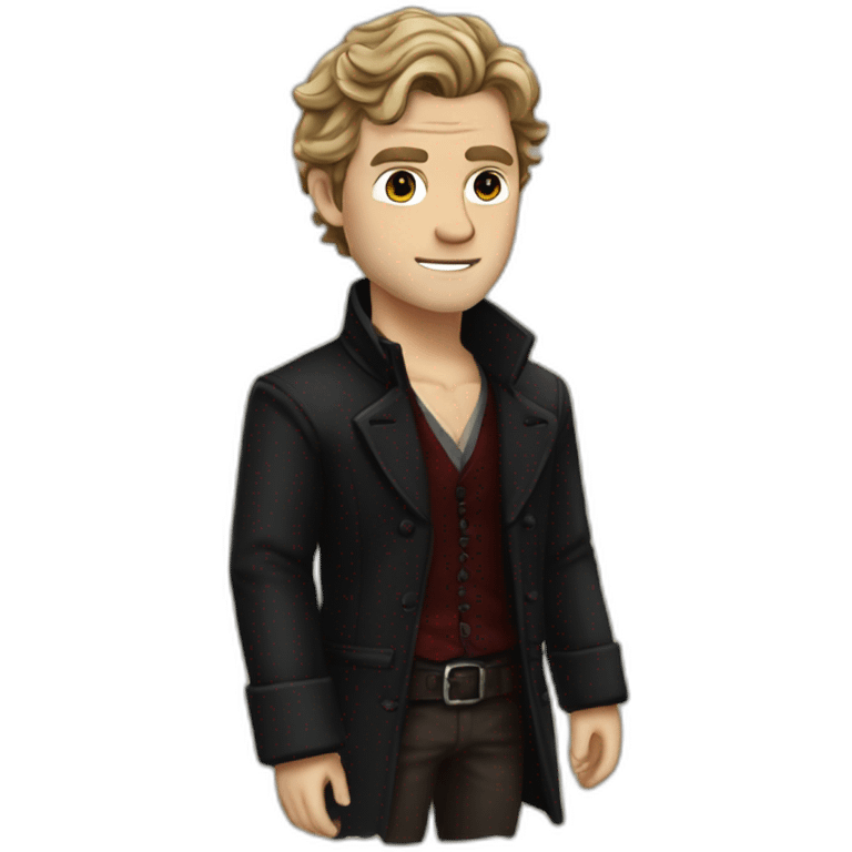 Klaus mikaelson realistic detailed emoji