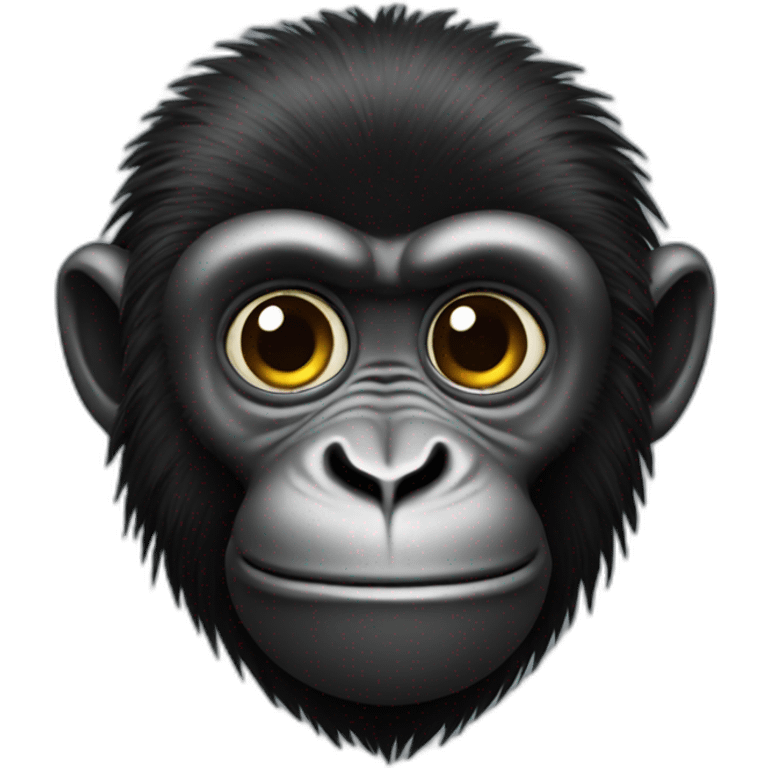 black monkey emoji