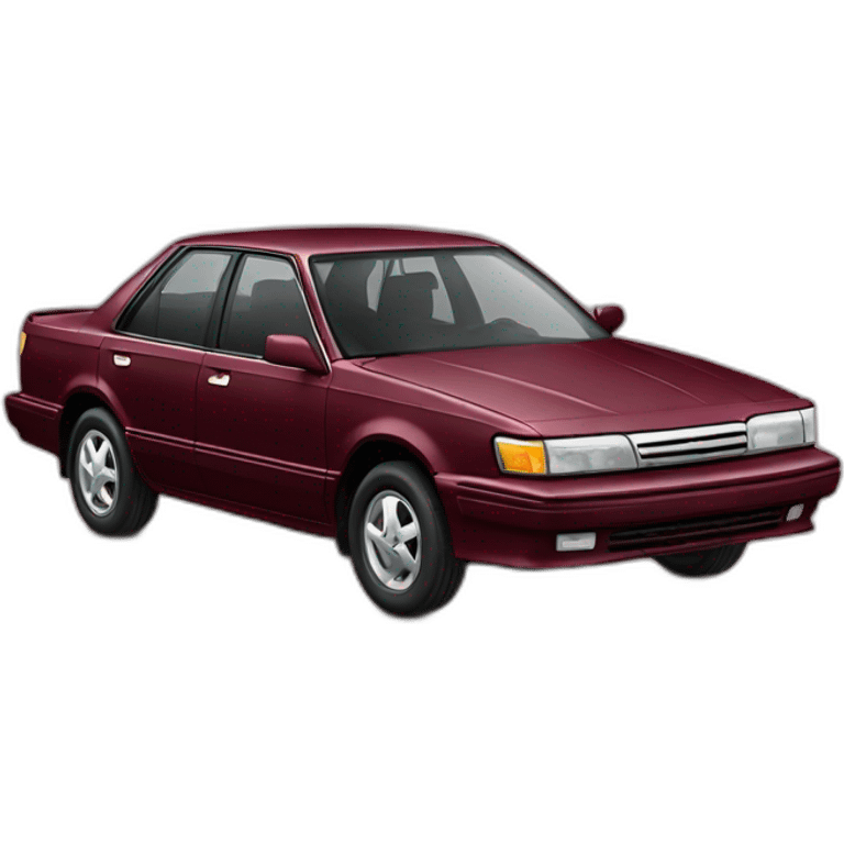 1992 Toyota Camry burgundy emoji