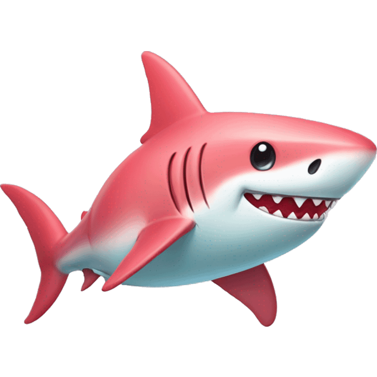 sorbet shark emoji