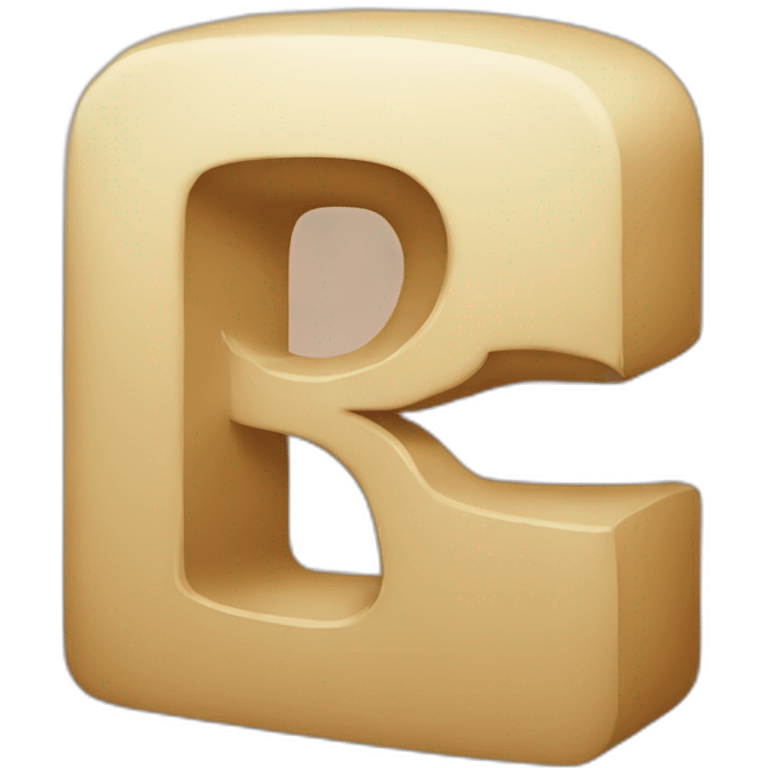 letter R  emoji