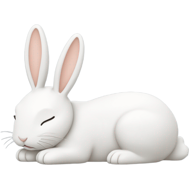 Sleeping Miffy rabbit emoji