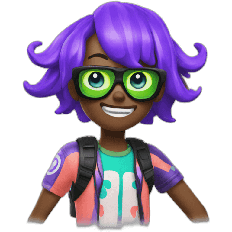 splatoon3 with roller emoji