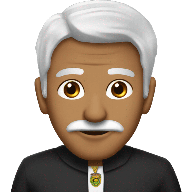 cruza de pastor aleman y coyote, negro ojos café emoji