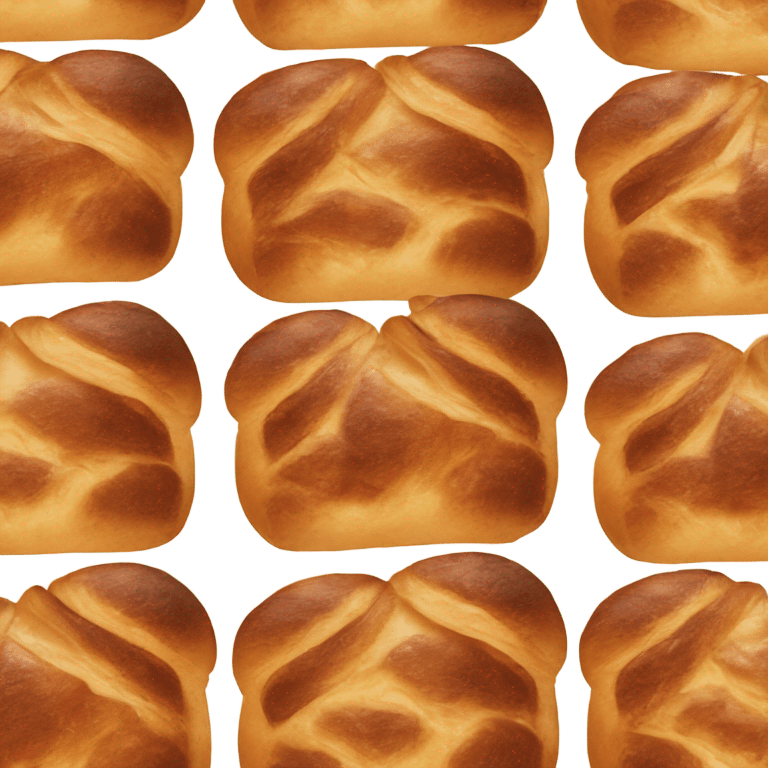 Un Pain au chocolat feuilleté français  emoji