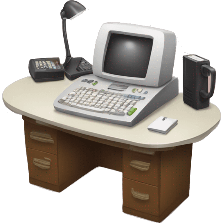 phone computer desk game emoji