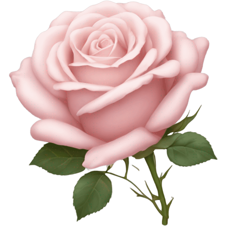 light pink rose light pink rose emoji