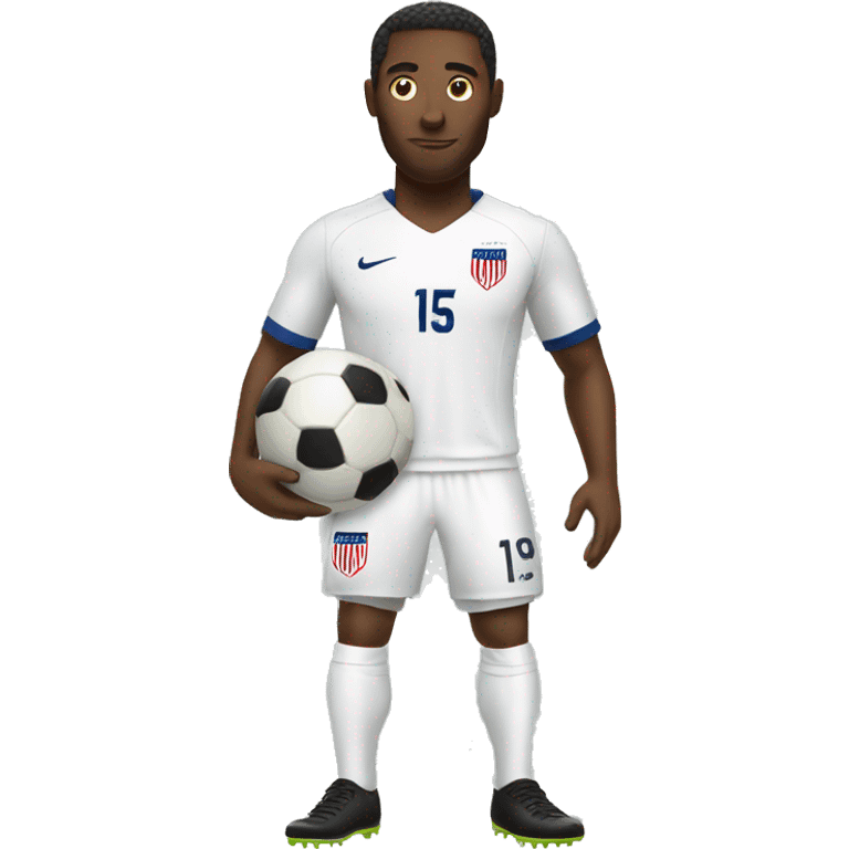 USA white man soccer emoji