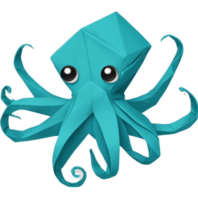 origami octopus emoji